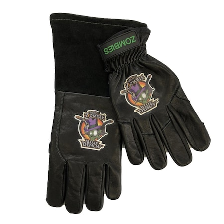 ZOMBIES MIS-MATCHED MIG GLOVES, SIZE X-LARGE